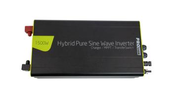 PSI1500 TX Hibrid sinusoidal invertor cu afișaj și regulator de încărcare solară MPPT  1500/3000W 3.Imagine